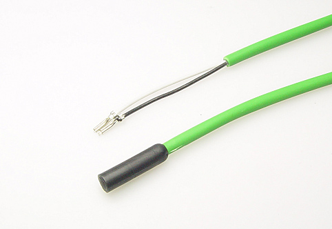 TF PTC 5x20mm -50/110°C 3m IP68 green