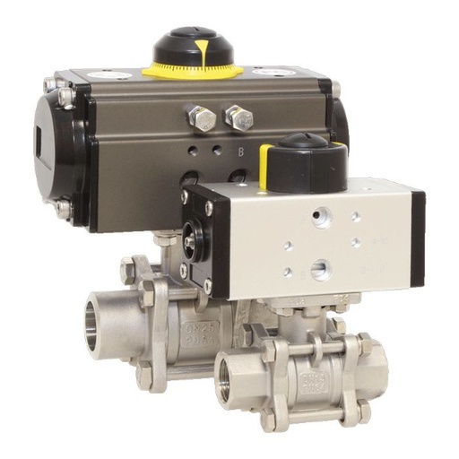 END ARMATUREN - MA30-OD92-BALL-VALVE-MA-3-FEMALE-WITH-ACTUATOR-OD92