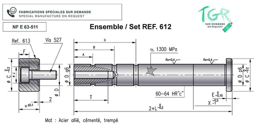 RABOURDIN - 712-2.7-100