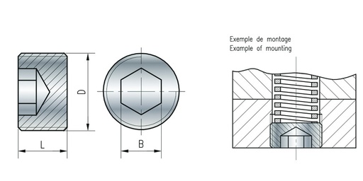 RABOURDIN - A0CW016-050P0S1