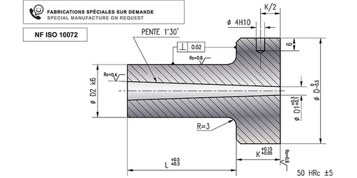 RABOURDIN - A0FW025-040P3S1L
