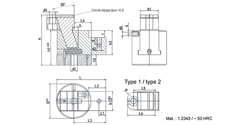 RABOURDIN - A0FZ050-050P2S1