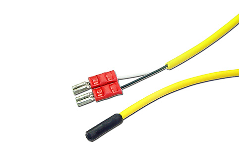STOERK TRONIC - TF PTC KTY81-221 5x20mm -50/110°C 1,2m IP68 yellow