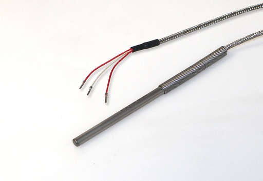 STOERK TRONIC - TF PT100 6x100mm -80/600°C 3m mesh