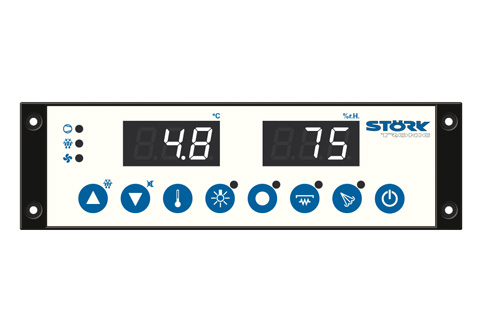STOERK TRONIC - ST181 operating unit RJ45 °C %rH